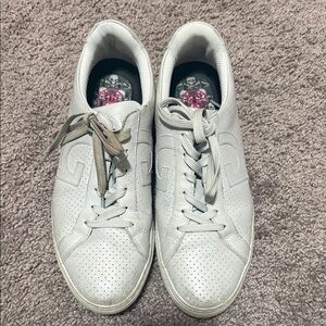 G/FORE Grey Perforated Sneakers